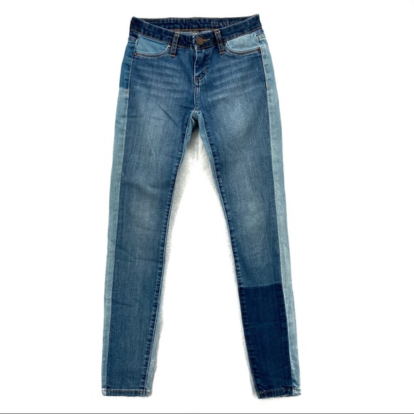 Blank NYC Denim - Blank NYC Color Block Denim Skinny Jean